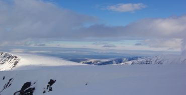 Blick vom Hochplateau