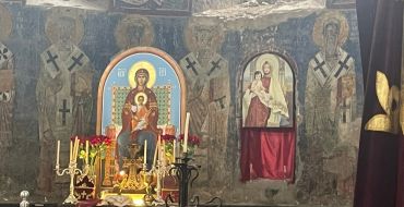 Wandmalereien in Achtala