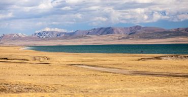 Kirgistan Trekking, Ankunft am Son Kul