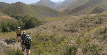 Beginn der Wanderung zum Son Kul