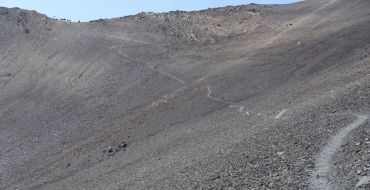 Aufstieg zum Atsunta Pass