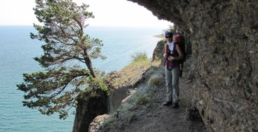 Trekking am Baikalsee. Schwindelfreiheit erforderlich