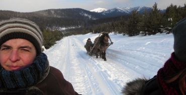 Im Pferdeschlitten durch den Ural