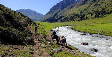 Trekkingtour im kirgischen Tien Shan bei Karakol
