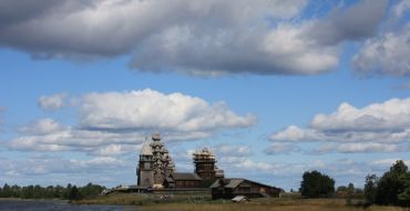 Kizhi - Blick von der Fähre
