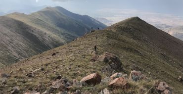 Gratwanderung, dann Abstieg