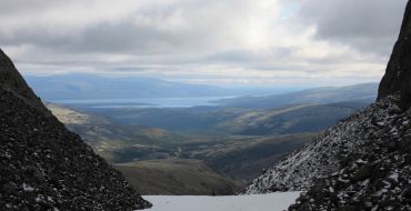 Khibinis Blick auf den Umb-See