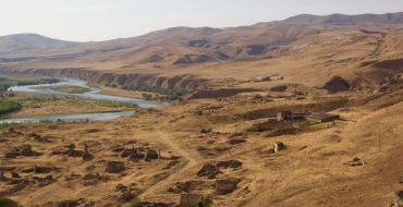 Landschaft bei Uplistziche