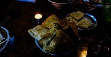 Kubdari, swanetisches Abendessen