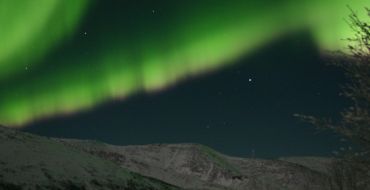 Polarlicht auf der Kola-Halbinsel