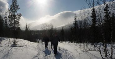 Schneeschuhtour auf der Kola-Halbinsel