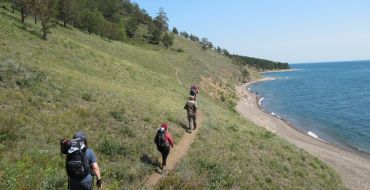 Trekkingpfad am Baikalsee