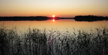 Sonne über See